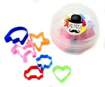Comprar Alcancia Esfera Mr Masa Masa + Cortantes Molde Sorpresas X40