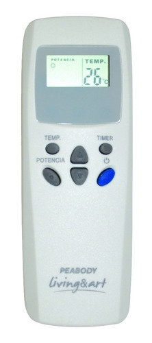 Peabody PE-VQD20 calefactor eléctrico Blanco