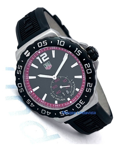 Reloj Tag Heuer Formula 1 Negro-rojo Caucho Negro