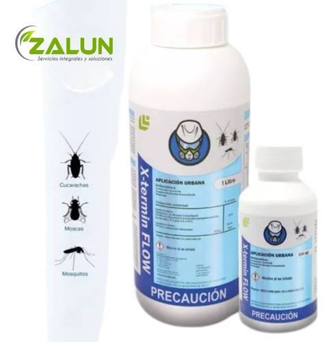 Xtermin Flow 100ml Insecticida Mata Chinches Cucaracha Pulga
