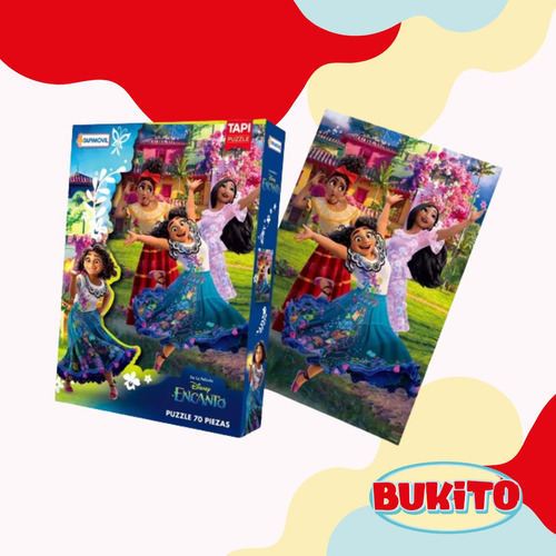 Imagen 2 de 5 de Puzzle Rompecabezas Tapimovil Encanto Disney 70 Piezas