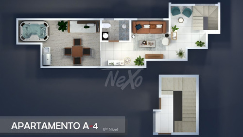 Imagen 3 de 9 de Apartamento Pent-house En Planos Buena Zona De Santiago (jpa-227b4)