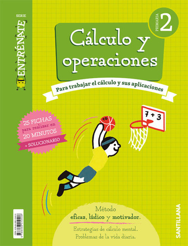 Cuaderno Calculo 2ºep Entrenate 18 - Aa.vv