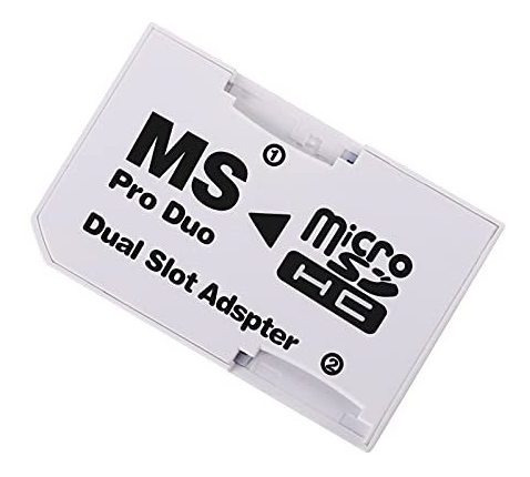 Adaptador Microsd Dual Slot Para Psp Sony