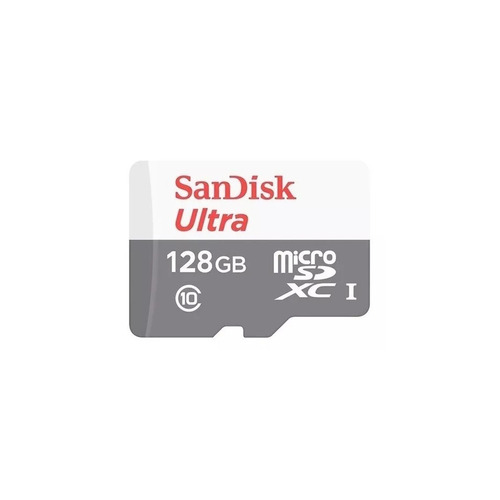 Micro Sd Tarjeta Memoria 128gb 80mb/s Sandisk Clase 10