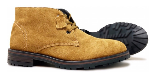 Imagen 2 de 6 de Botas Chukka Dasalo Gamuza Vacuno Natural Premium
