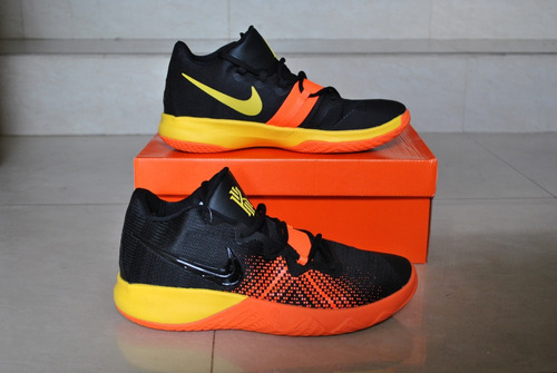 Kp3 Botas Caballeros Nike Kyrie Irving Flytrap Negro Naranja