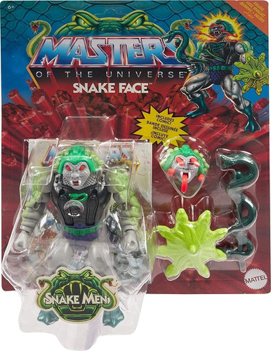 Masters Of The Universe Origins Deluxe Snake Face Motu