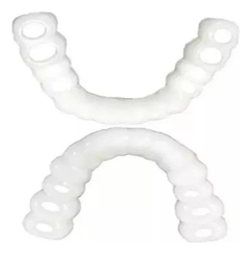Compatível Carillas De Silicona For Dientes Falsos
