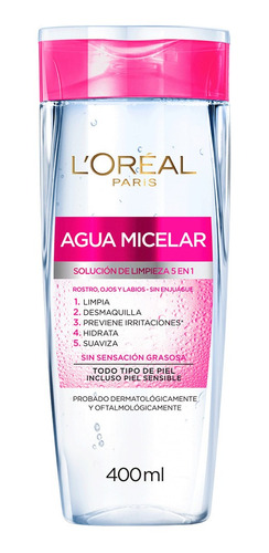 Agua Micelar 5 En 1 Hidra-total 5 400ml / Cosmetic