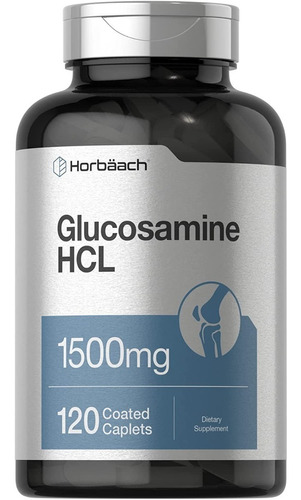 Glucosamina Hcl 1500 Mg 120 Capsulas Horbaach Hecho En Usa