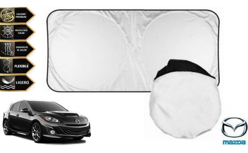 Protector Cubresol Con Ventosas Mazda 3 Hb I Touring 2013