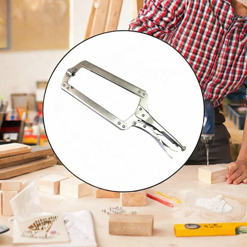 Cerradizo C Clamp Plamier Vise Grips Metal 18 Pulgadas