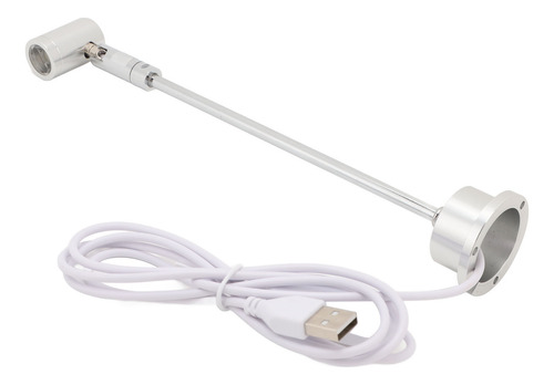 Armario De Pie Usb Led De Aluminio Con Cabezal Ajustable De