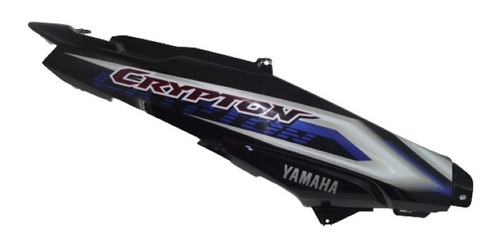 Cacha Lateral Trasera Derecha Azul Yamaha New Crypton 110