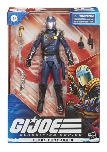 Figura Gi*joe Cobra Commander (classified Series)