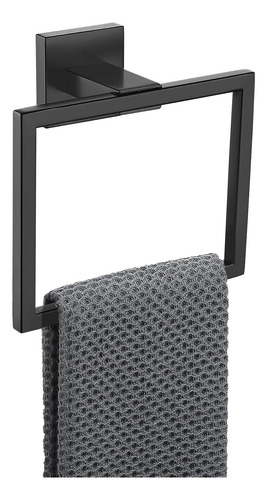 Juego De Accesorios De Baño, Toallero Negro Mate, Soporte Pa