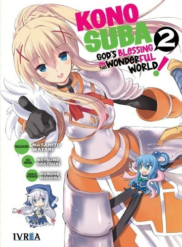 Kono Subarashii Sekai 02 Manga Original Ivrea En Español 