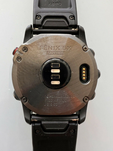 Imagen 2 de 4 de Garmin Fenix 6x Sapphire 51mm Case With Silicone Band Gps