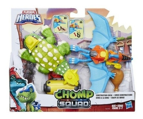 Chomp Squad Dinos A La Obra Hasbro E2759 My Toys