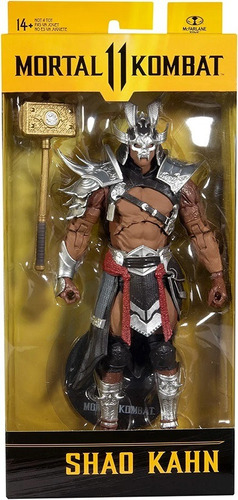 Mcfarlane Toys Mortal Kombat Shao Kahn (platinum Kahn)