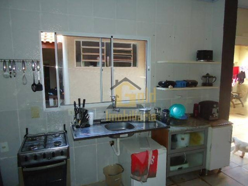 Casa Com 3 Dormitórios À Venda, 190 M² Por R$ 350.000 - Jardim Roberto Benedetti - Ribeirão Preto/sp - Ca1059