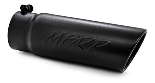 Mbrp T5112blk 10 Negro Acabado En Ángulo Final Laminado En