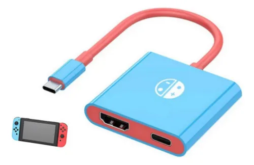 Mini Dock Adaptador Tipo C Tv Hdmi Para Switch