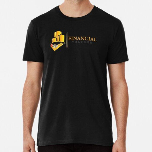 Remera Camiseta Cultura Financiera Algodon Premium