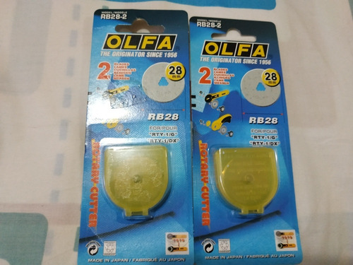  Cuchilla Circular Para Exacto Olfa Modelo Rb28-2