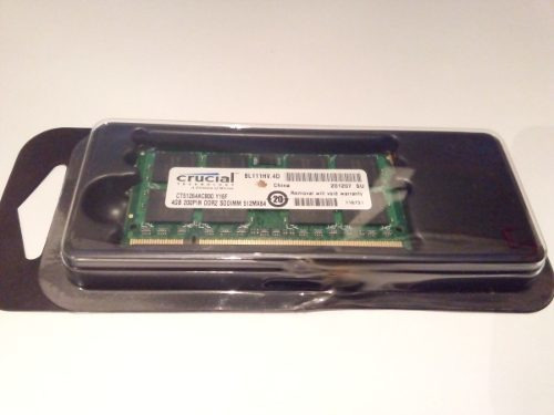 Memoria RAM 4GB 1 Crucial CT51264AC800