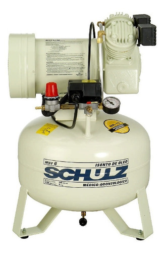Compresor De Aire Odontológico 1hp Schulz (sin Aceite) 31lts