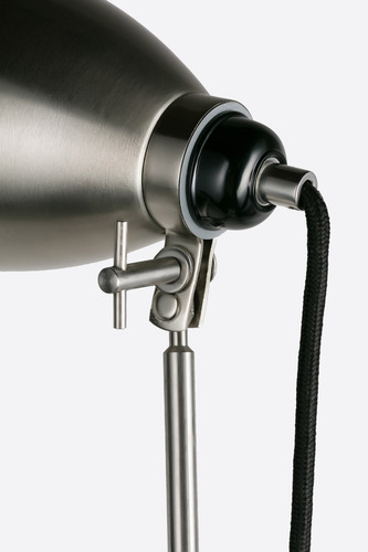 Imagen 4 de 4 de Lampara De Pie Platil Ikon Carlos 127 Cms E27