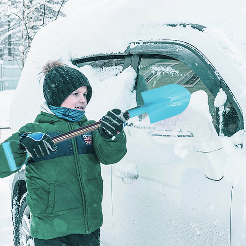Pbf Pá De Neve Infantil Com Cabo De Aço Inoxidável