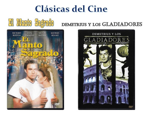 Clásicas Del Cine Manto Sagrado  Demetrius Y Los Gladiadores
