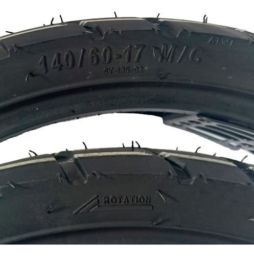 Llanta 140/60-17 Vortx-200 Vortx-250 250z