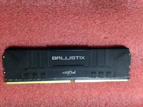 Memória Ddr4 Crucial Ballistix 8gb 2666mhz Black Usada