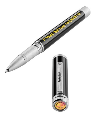 Pluma Montegrappa Zero Smiley 50th Anni Rollerball 