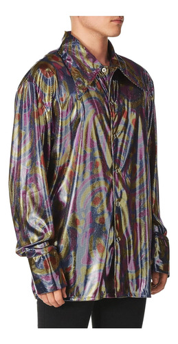 Camiseta Rubies Hombre 70s, Disfraz Disco Dynamite Retro