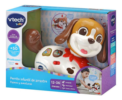 Perrito Infantil De Arrastre Paseos Y Aventuras Vtech