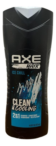 Axe Shampoo Acondicionador 2en1 Ice Chill Fresco Y Limpio