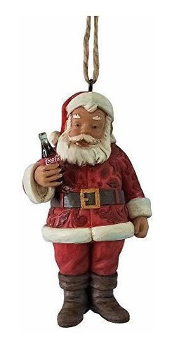 Adorno Santa Con Coca-cola Por Jim Shore