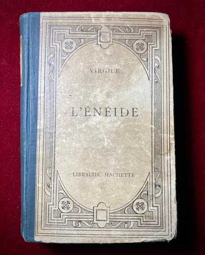 Antiguo Libro Virgile L Eneide Librarire Hachette Francés