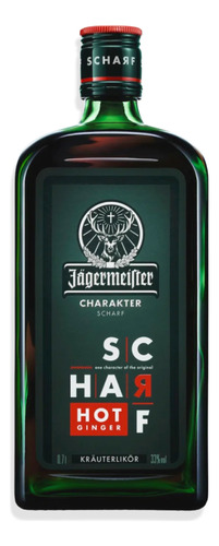Jägermeister Scharf Ginger Aperitivo Licor De Hierbas 700ml