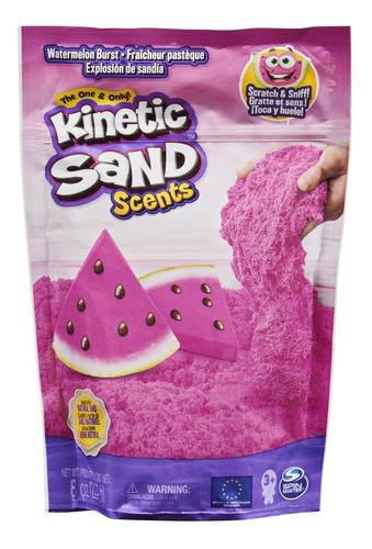 Kinetic Sand: Scents Con Aroma Sandia Color Rosa