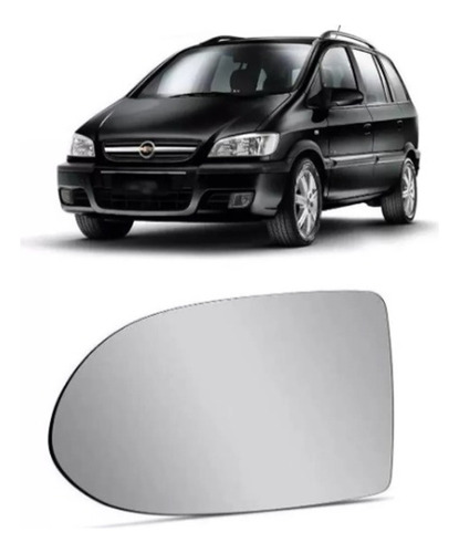 Lente Retrovisor Chevrolet Zafira 2001 Á 2012 Esquerdo