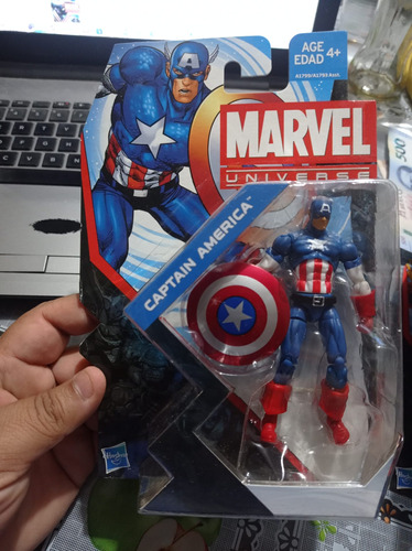 Figura Marvel Universe Serie 5 3 3/4 Captain América 004