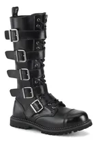 Comprar Botas Combate Riot-18bk Casquillo 18i Martens Demonia Punk