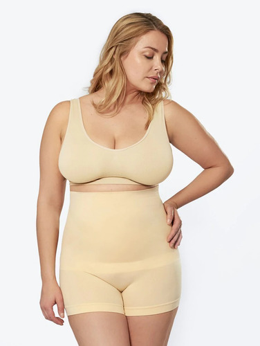 Pantalones Cortos Moldeadores De Cintura Para Mujer, Control