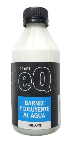 Barniz Y Diluyente Brillante 250ml Eq Arte